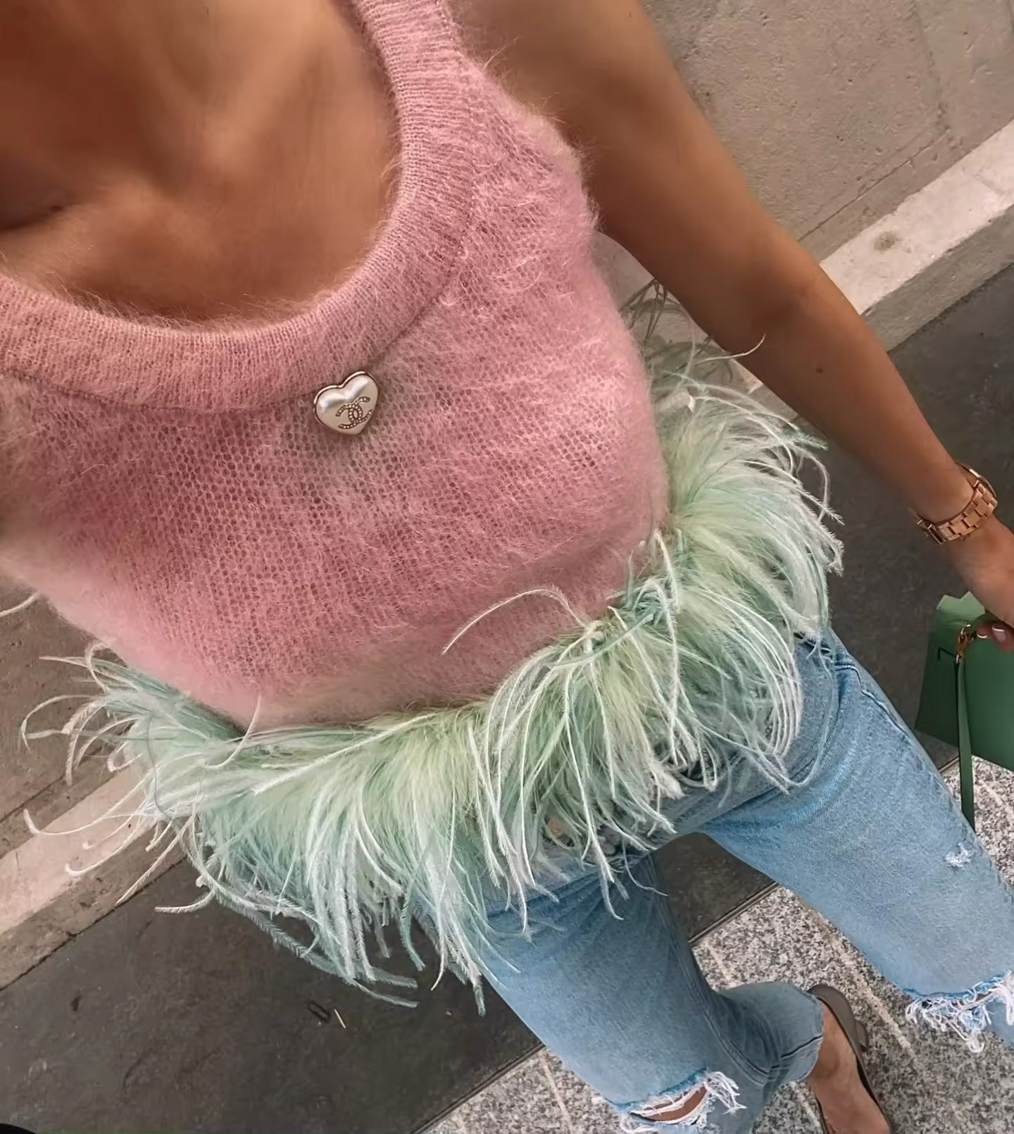 FEATHER DREAM TOP